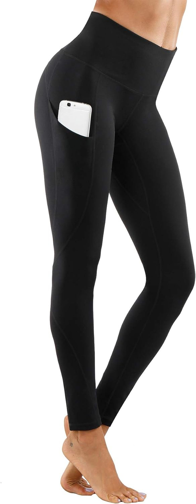 Ultimate Comfort High Waist Yoga Pants with Pockets - Soft Stretch Leggings for Women