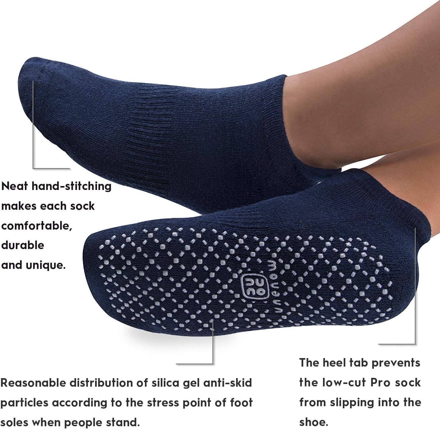 Ultimate Unisex Non-Slip Grip Socks for Yoga, Pilates, and Home Comfort