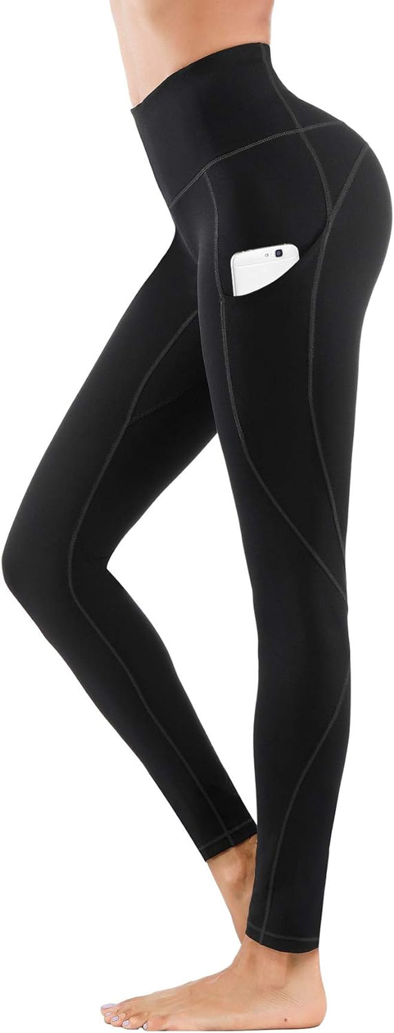 Ultimate Comfort High Waist Yoga Pants with Pockets - Soft Stretch Leggings for Women